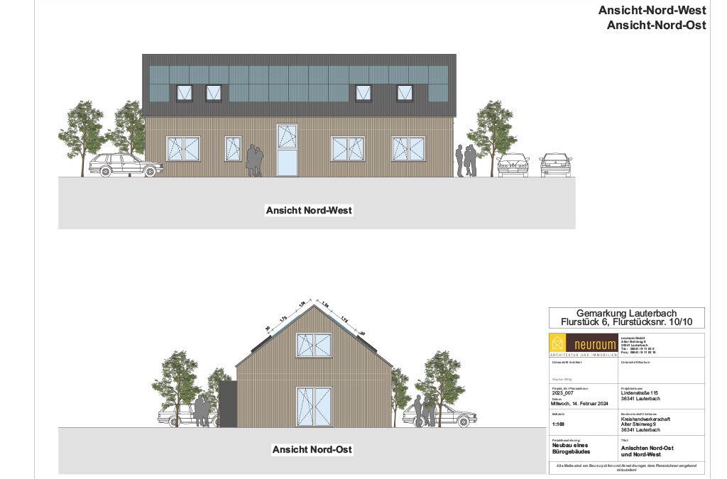 Kreishandwerkerschaft stellt Pläne zum Neubau eines Verwaltungsgebäudes vor